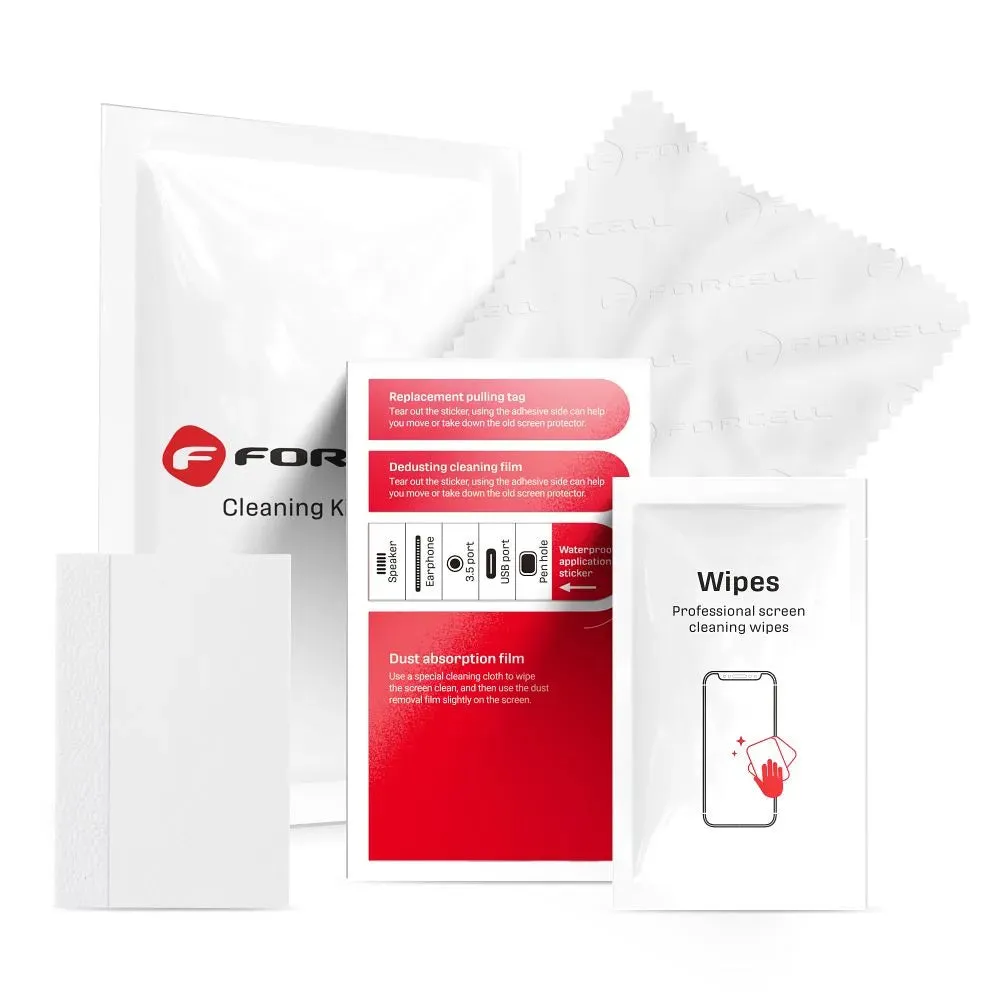 Kit applicazione Pellicola Protettiva Forcell, 4in1