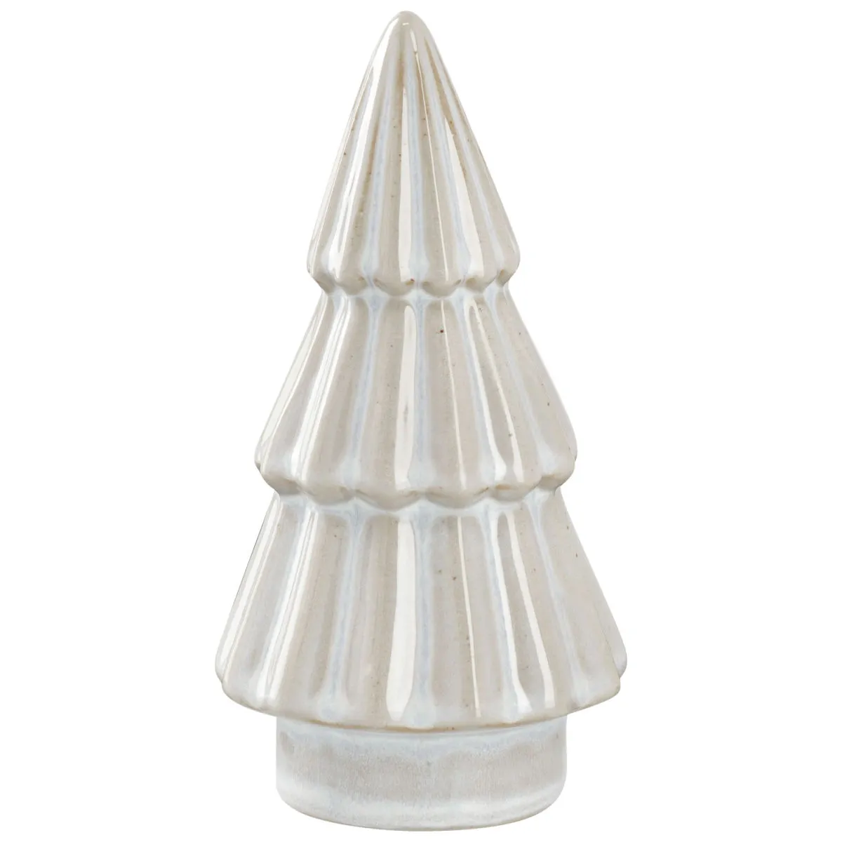Albero decorativo Nilas; 8.4x16 cm (ØxH); bianco crema