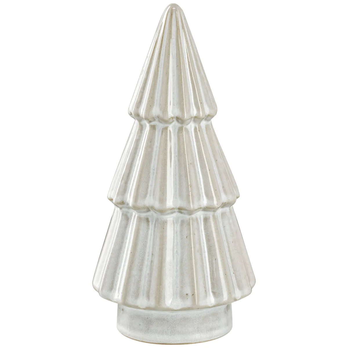 Albero decorativo Nilas; 10.5x21 cm (ØxH); bianco crema