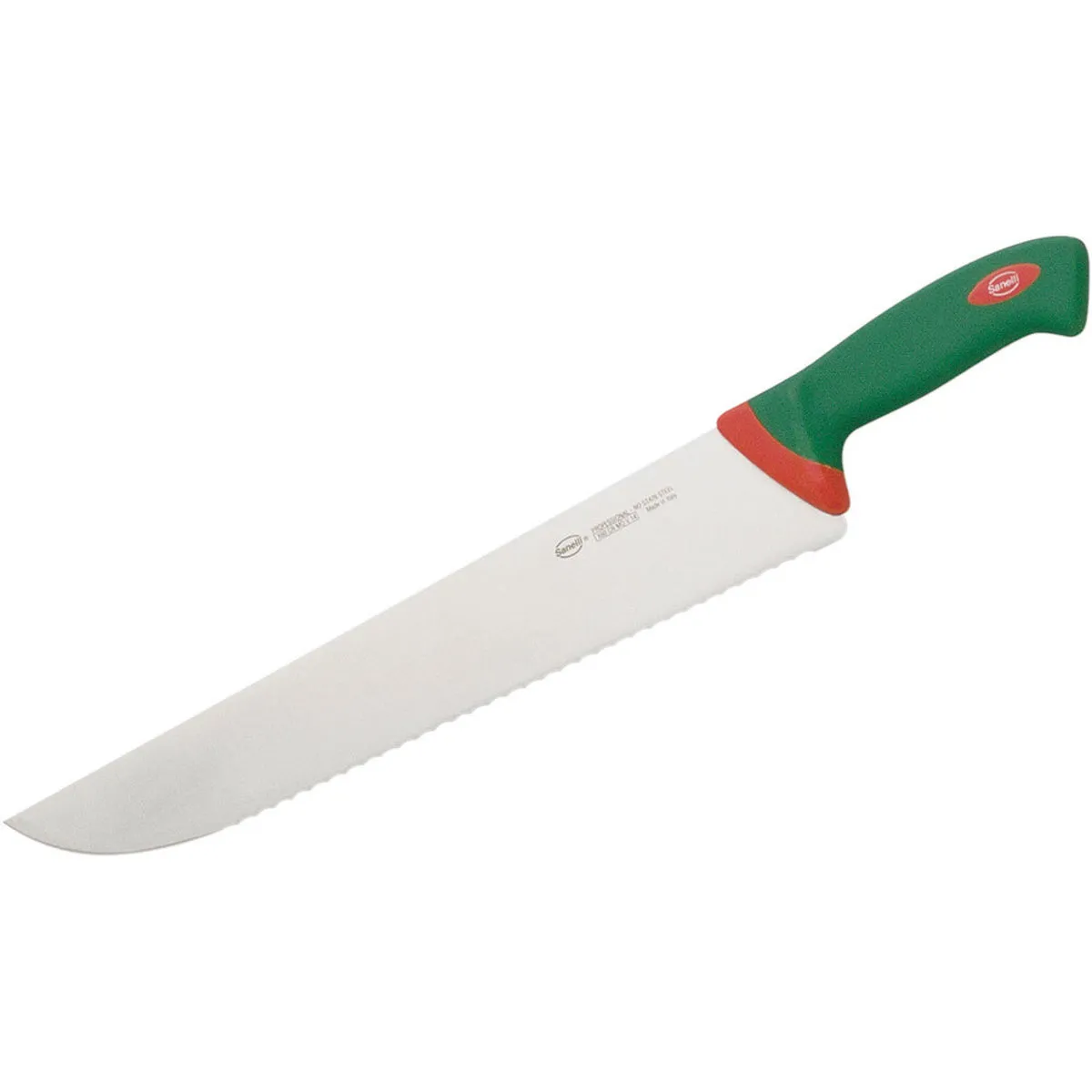 Sanelli Coltello da pesce PREMANA, manico ergonomico, lunghezza lama 33 cm; 33 cm (L); verde