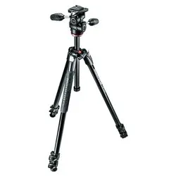 Treppiede con Testa 10 Kg SERIE 290 Kit Xtra con Testa 3 Vie Black MK290XTA3 3W