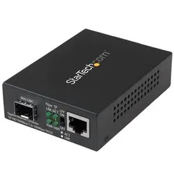 Convertitore rete Multimediale Gigabit SFP aperto Black MCM1110SFP