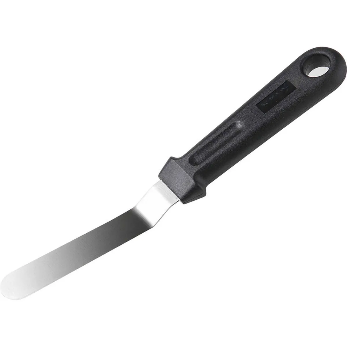 Stalgast Paletta angolare per pasticceri lunga 100 mm; 10 cm (L); nero