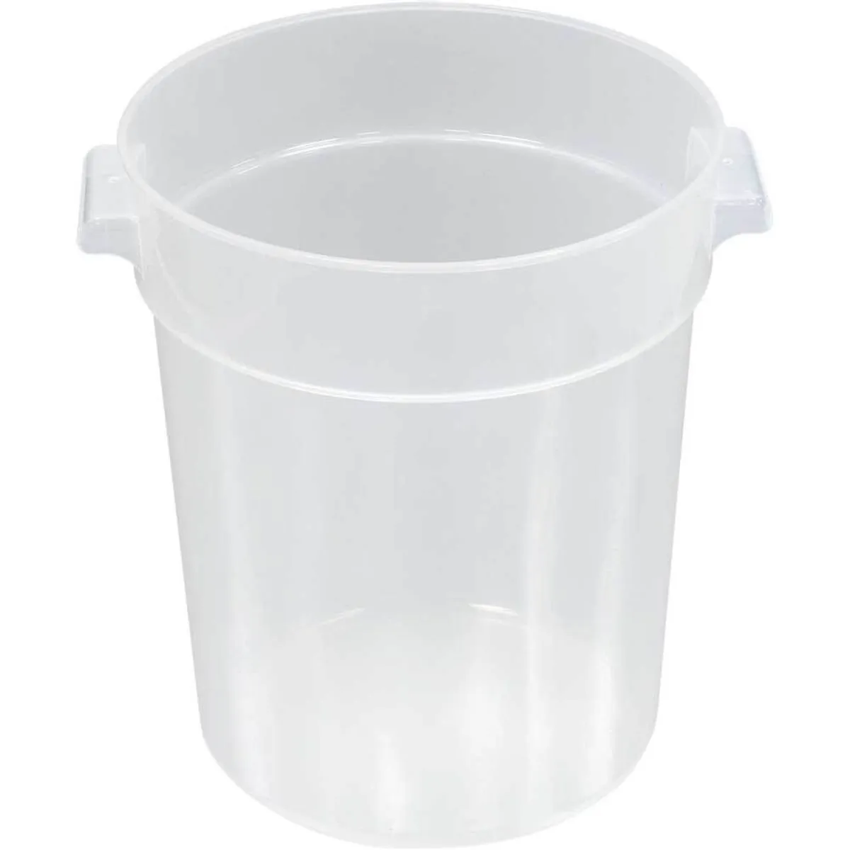 Stalgast Contenitore di stoccaggio, rotondo, trasparente, 10 litri; 20000 ml, 37.5x31 cm (HxØ); trasparente