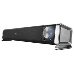 Set altoparlanti pc ASTO Sound Bar Pc & Tv Speaker Black e Silver 6W 21046