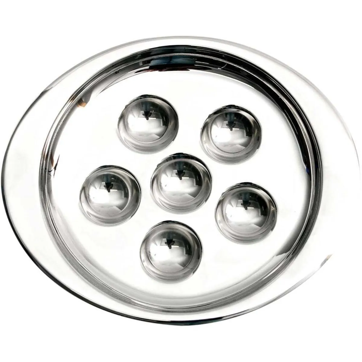 Stalgast Piatto per lumache inox; 20 cm (L); argento; rotonda