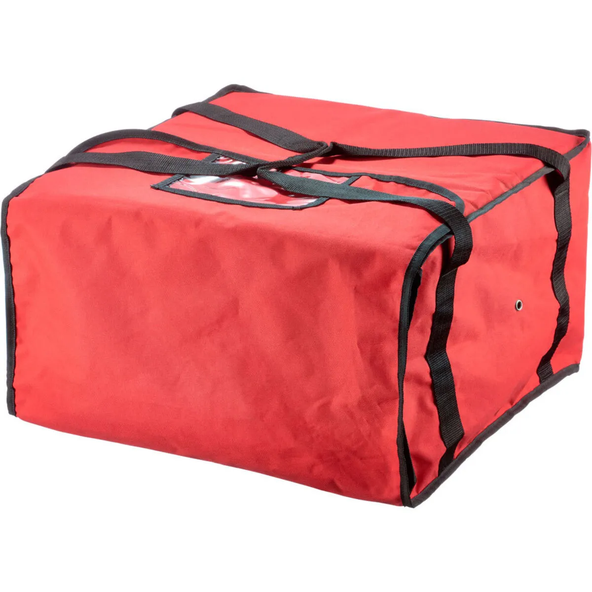 Stalgast Borsa per trasporto pizza, isolata; 50x50x30 cm (LxLxH); rosso
