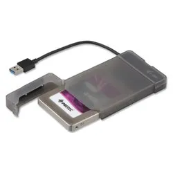 Box esterno hard disk 2.5" SATA MYSAFE Usb 3.0 Easy Black MYSAFEU313