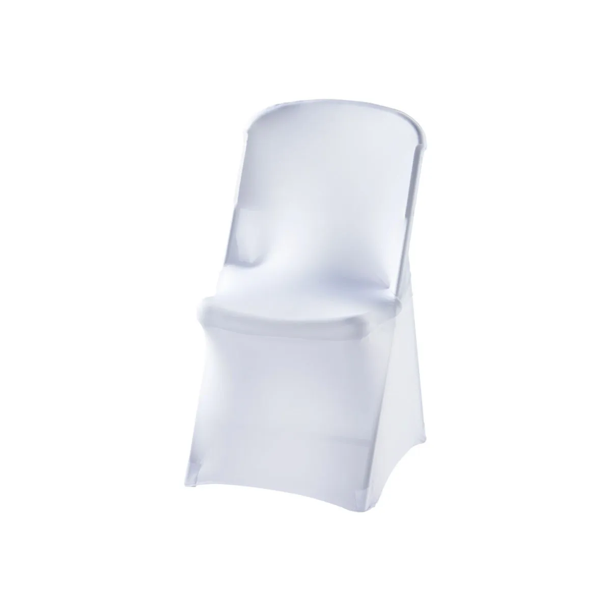 Stalgast Coprisedia elasticizzato per sedia pieghevole da buffet con circa 465 x 530 x 900 mm (LxPxA), nero; 46.5x90x53 cm (LxHxP); bianco