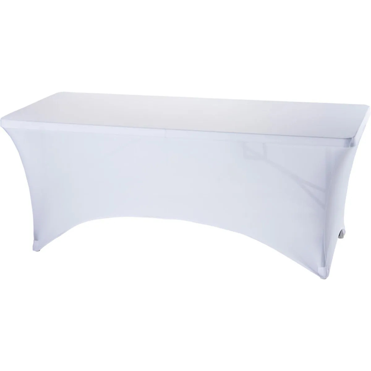 Stalgast Copritavolo elasticizzato per tavoli da buffet di circa 1220x610x740 mm (LxPxH); 184x75x74 cm (LxLxH); bianco
