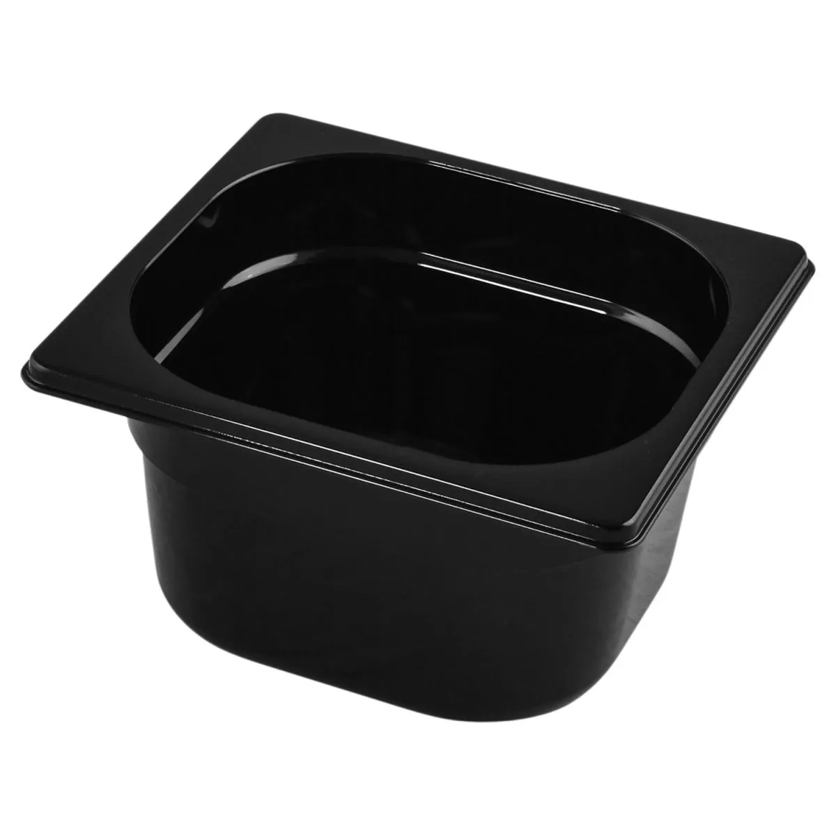 VEGA Contenitore gastronorm 1/6 Nero; GN 1/6, 1.6 l, 17.6x16.2x10 cm (LxLxP); nero