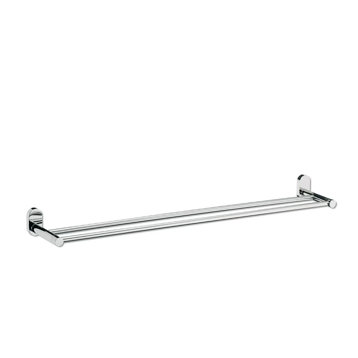 kela Portasciugamani Lucido in acciaio inox 18/10 argento lucido; 75.5x12.5x6 cm (LxLxH); argento