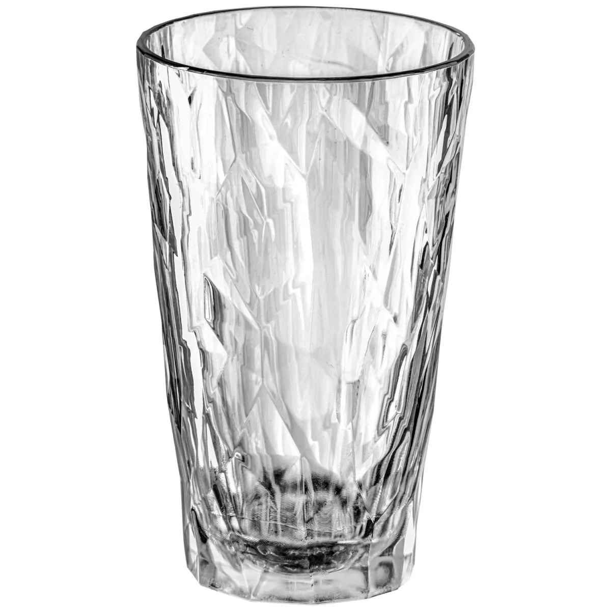 12x koziol Tumbler alto Tumbler Club No. 6 Superglas con marcatura; 410 ml, 8.7x14.1 cm (ØxH); trasparente; 0.3 l Segno di riempimento, 12 pz. / Pacco