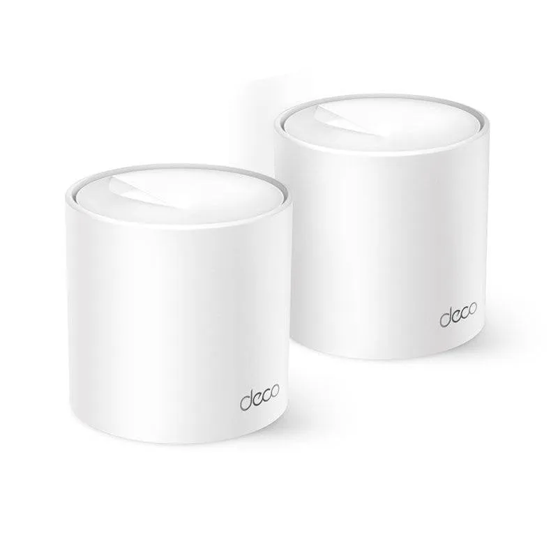 WiFi Mesh TP-Link 2 Nodi 1500 Mbps 380 m² Parental Control WPA3 AI Mesh