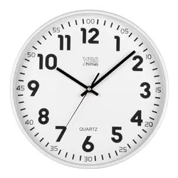 Orologio da parete (30cm) YES TIME Bianco 00720YB