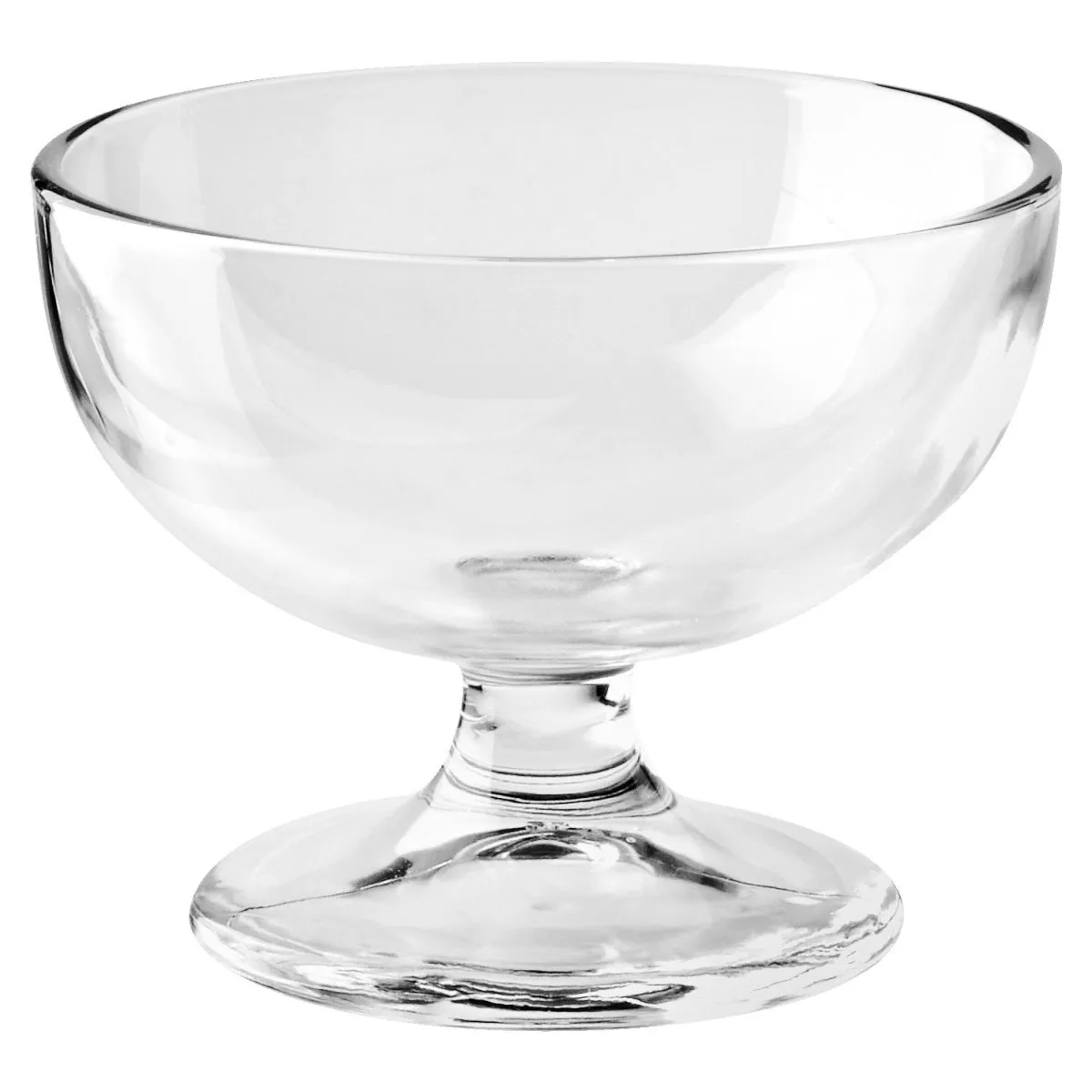 6x royal leerdam Coppa gelato Fountain; 260 ml, 10.8x8.5 cm (ØxH); trasparente; rotonda; 6 pz. / Pacco
