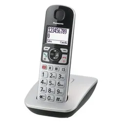 Cordless Singolo Dect (Ricaricabile) Argento KX TGE510JTS