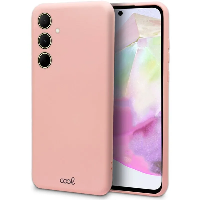 Custodia Cool Cover rosa per Samsung Galaxy A356 / A35 5G