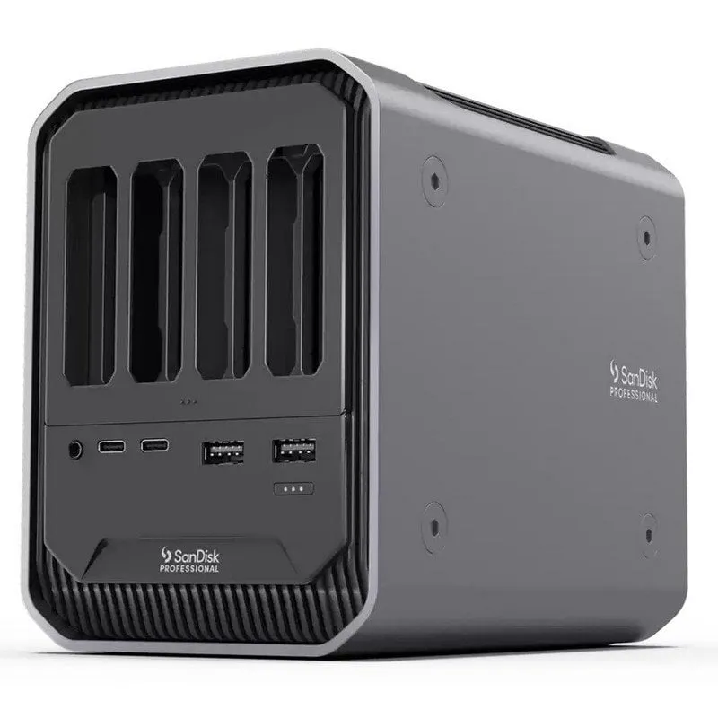 SanDisk Pro Dock 4 Cablato Thunderbolt 3 Grafite