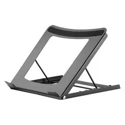 Supporto notebook 5 Kg ERGONOMIC Stand Black NSLS075BLACK