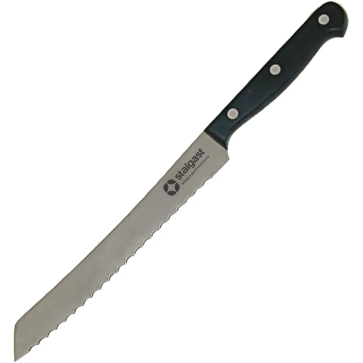 Stalgast Coltello da pane , lama in acciaio inox; 19.5 cm (L); nero
