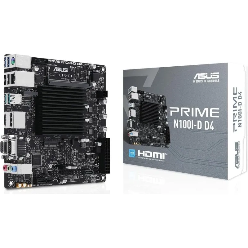 ASUS PRIME N100I-D D4 NA (CPU integrata) mini ITX