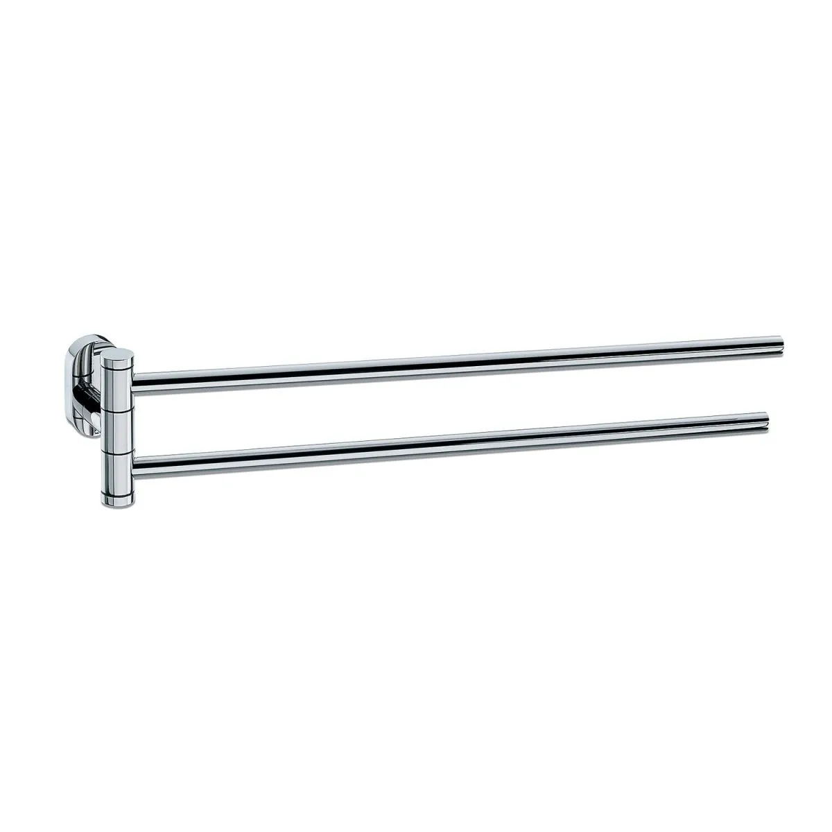 kela Portasciugamani Lucido in acciaio inox 18/10 argento lucido; 43x5x9 cm (LxLxH); argento