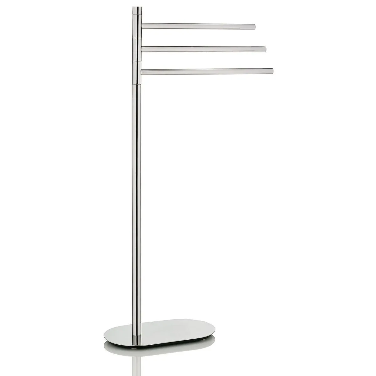 kela Portasciugamani Lucido in acciaio inox 18/10 argento lucido; 32x18x85 cm (LxLxH); argento