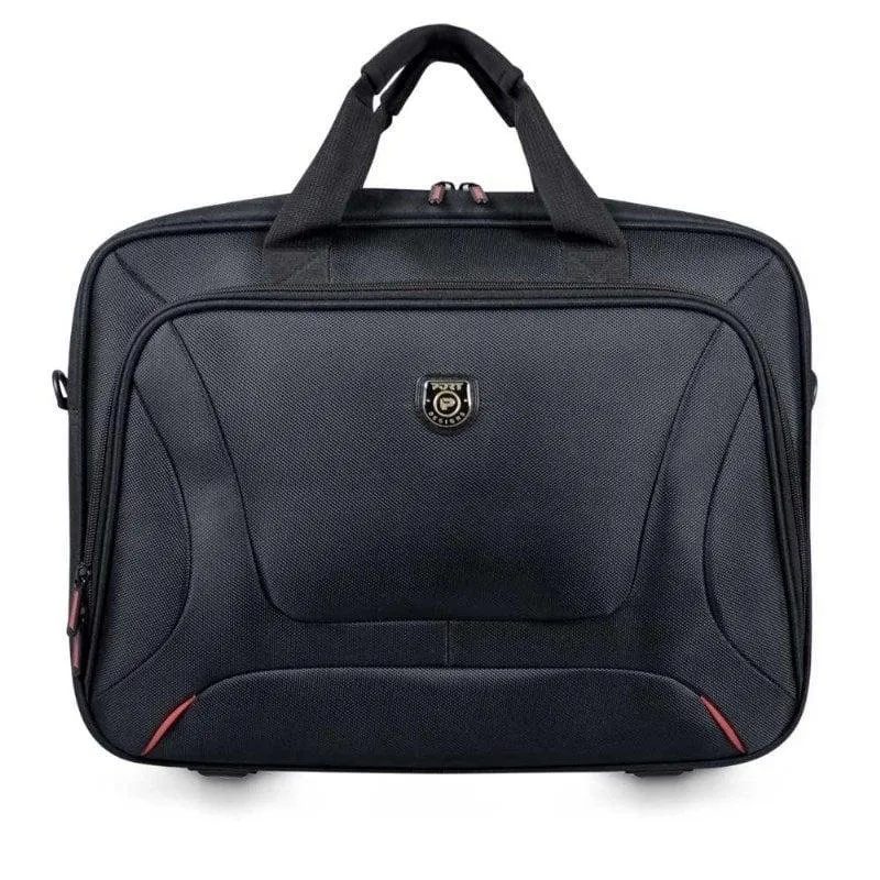 Maletina Port Designs Courchevel 15.6'' Nylon Nero Tracolla e Maniglia