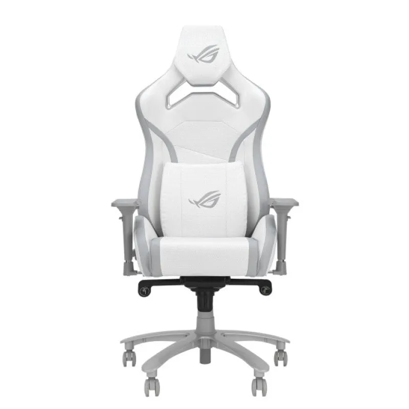 Sedia da gaming ASUS ROG Chariot X Core in pelle bianca