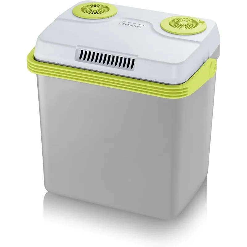 Severin Tkb 2925 Frigorifero Elettrico Portatile 58 W 25 L con Connessione USB Grigio-Verde