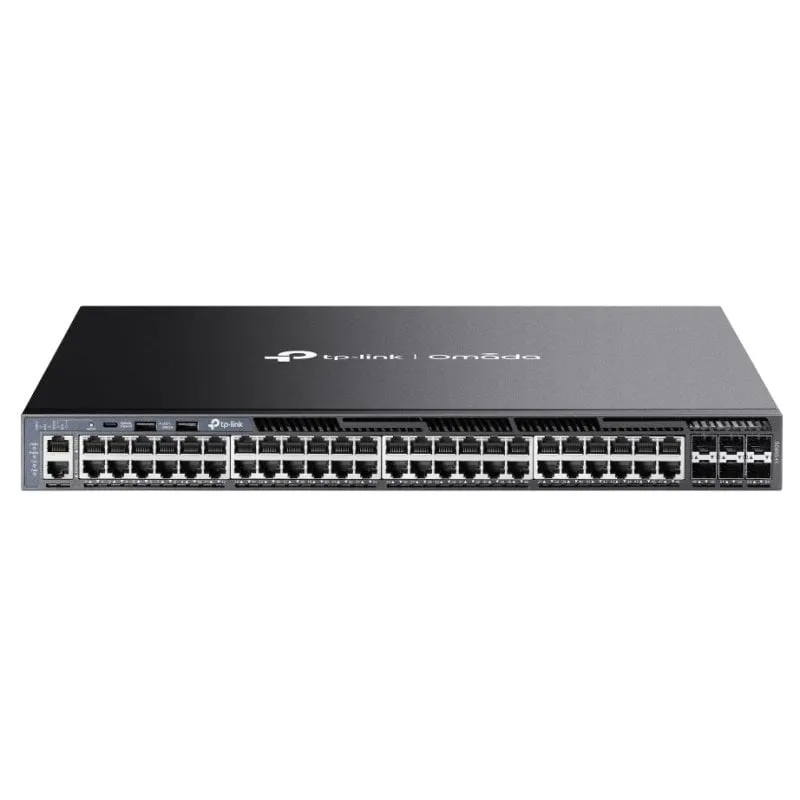 SWITCH GESTIBILE L3 TP-LINK SG6654X 48P GIGABIT CON 6 SLOT SFP+ 10G RACK 1U