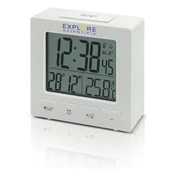 Sveglia Multifunzione radiocontrollata White RDC1005