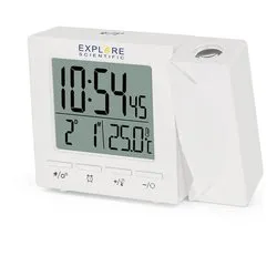 Sveglia Multifunzione radiocontrollata Bianco RDP1001WHT
