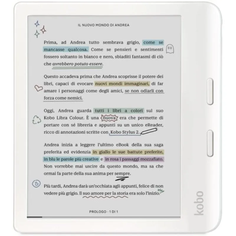 Kobo Monza Colore Bianco