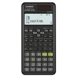 Calcolatrice Scientifica FX SERIES Natural Textbook Display Certificata Black FX 991ES PLUS 2