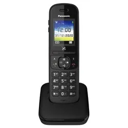 Cordless Singolo Dect (Ricaricabile) Black KX TGH710JTB