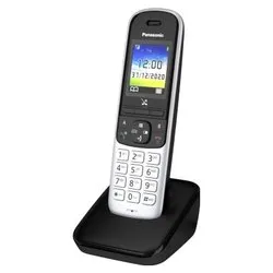 Cordless Singolo Dect (Ricaricabile) Silver KX TGH710JTS