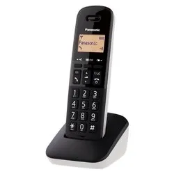 Cordless Singolo Dect (Ricaricabile) Black e White KX TGB610JTW