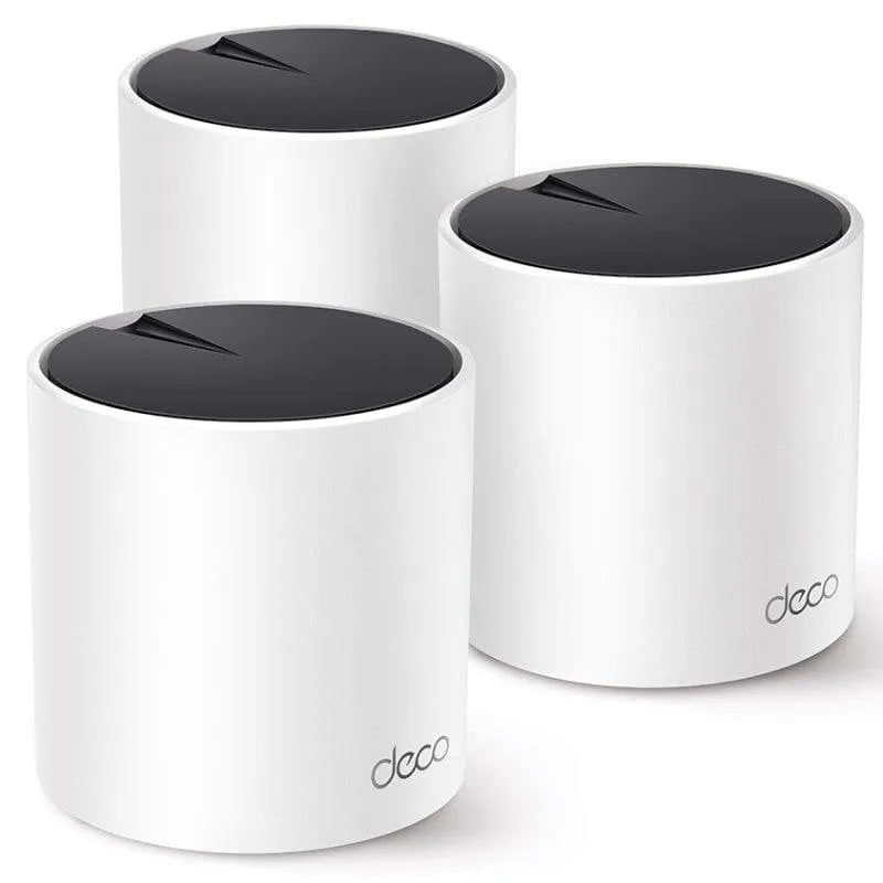 WiFi Mesh TP-Link Deco X55 3 Nodi 3000 Mbps 6000 piedi quadrati con controllo parentale