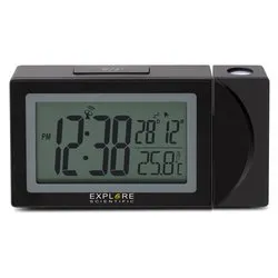 Sveglia Multifunzione radiocontrollata Black RDP1002BLK