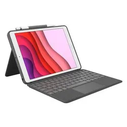 Custodia con tastiera IPAD 10.2 7TH ° 8TH ° 9TH COMBO TOUCH Graphite 920 009626