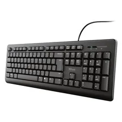 Tastiera computer PRIMO Wired Black 23882