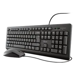 Tastiera e mouse PRIMO Wired Black 23971