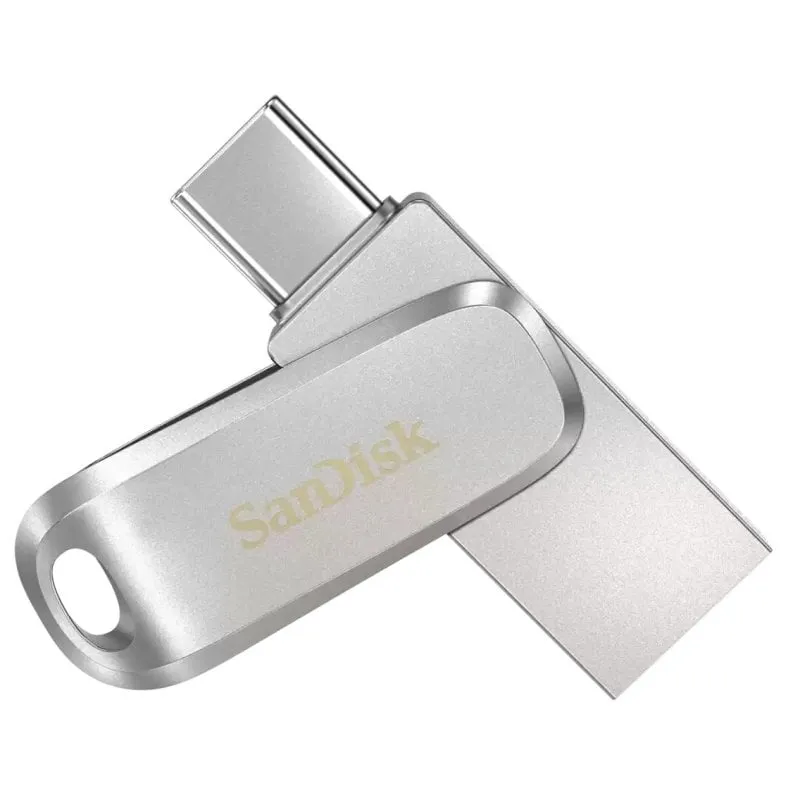 SanDisk Ultra Dual Drive Luxe 64 GB USB-C/USB 3.2 Argento
