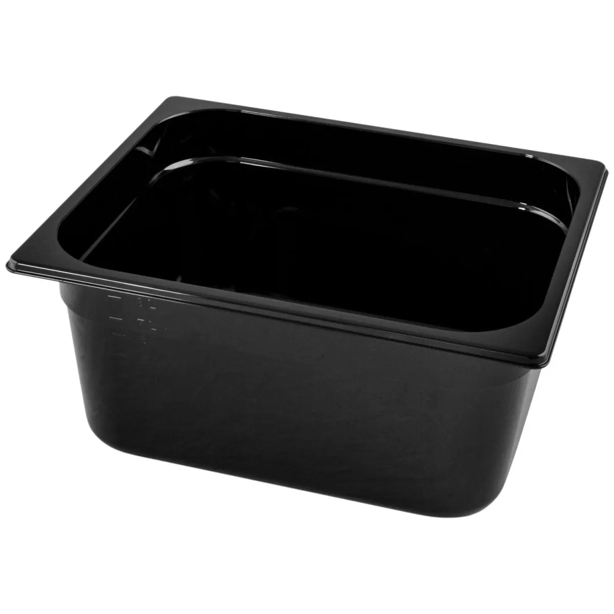 VEGA Contenitore gastronorm 1/2 Nero; GN 1/2, 9 l, 32.5x26.5x15 cm (LxLxP); nero