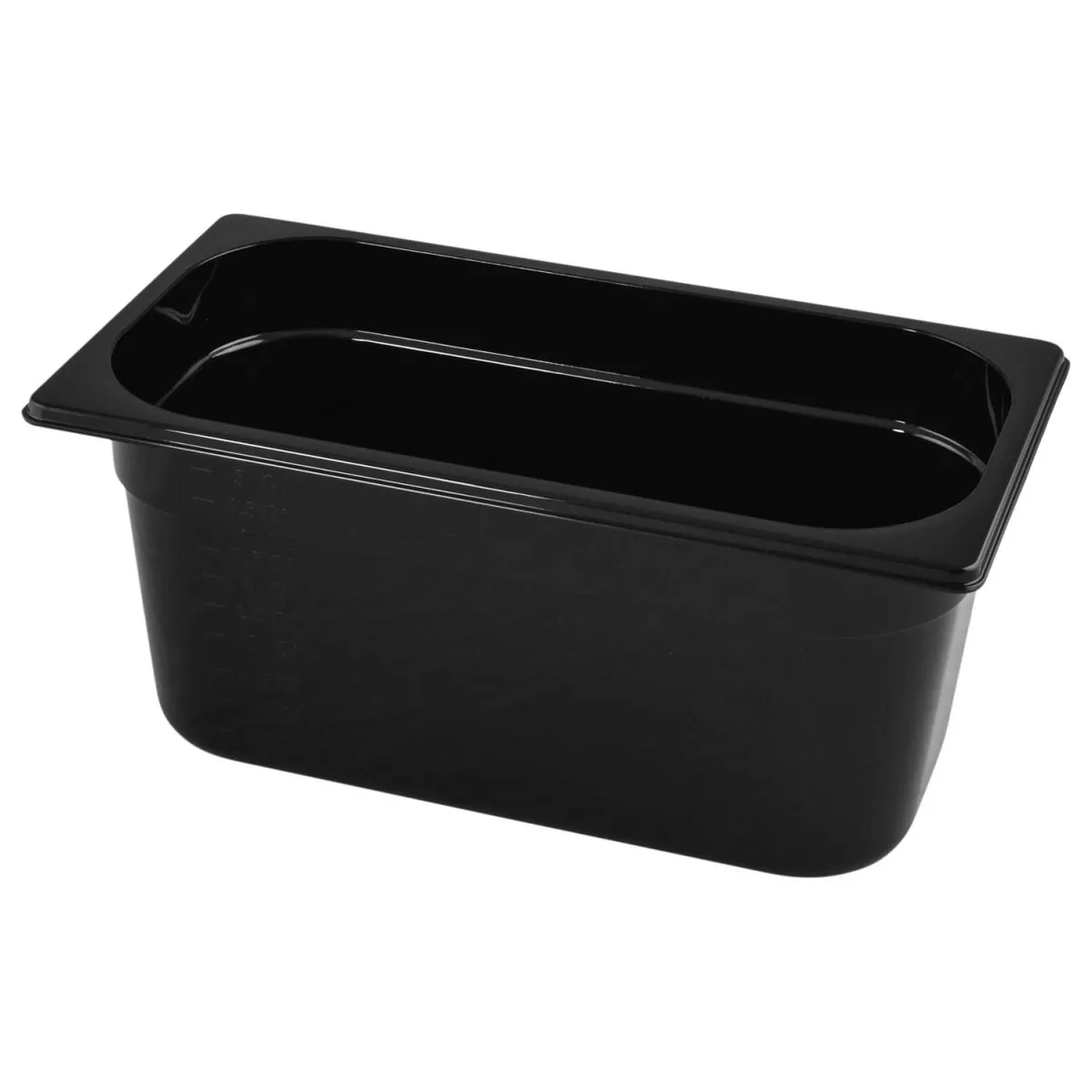 VEGA Contenitore gastronorm 1/3 Nero; GN 1/3, 5.5 l, 32.5x17.5x15 cm (LxLxP); nero