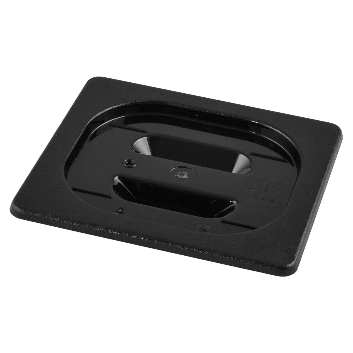 VEGA Coperchio per gastronorm 1/6 Nero; GN 1/6, 17.6x16.2 cm (LxL); nero