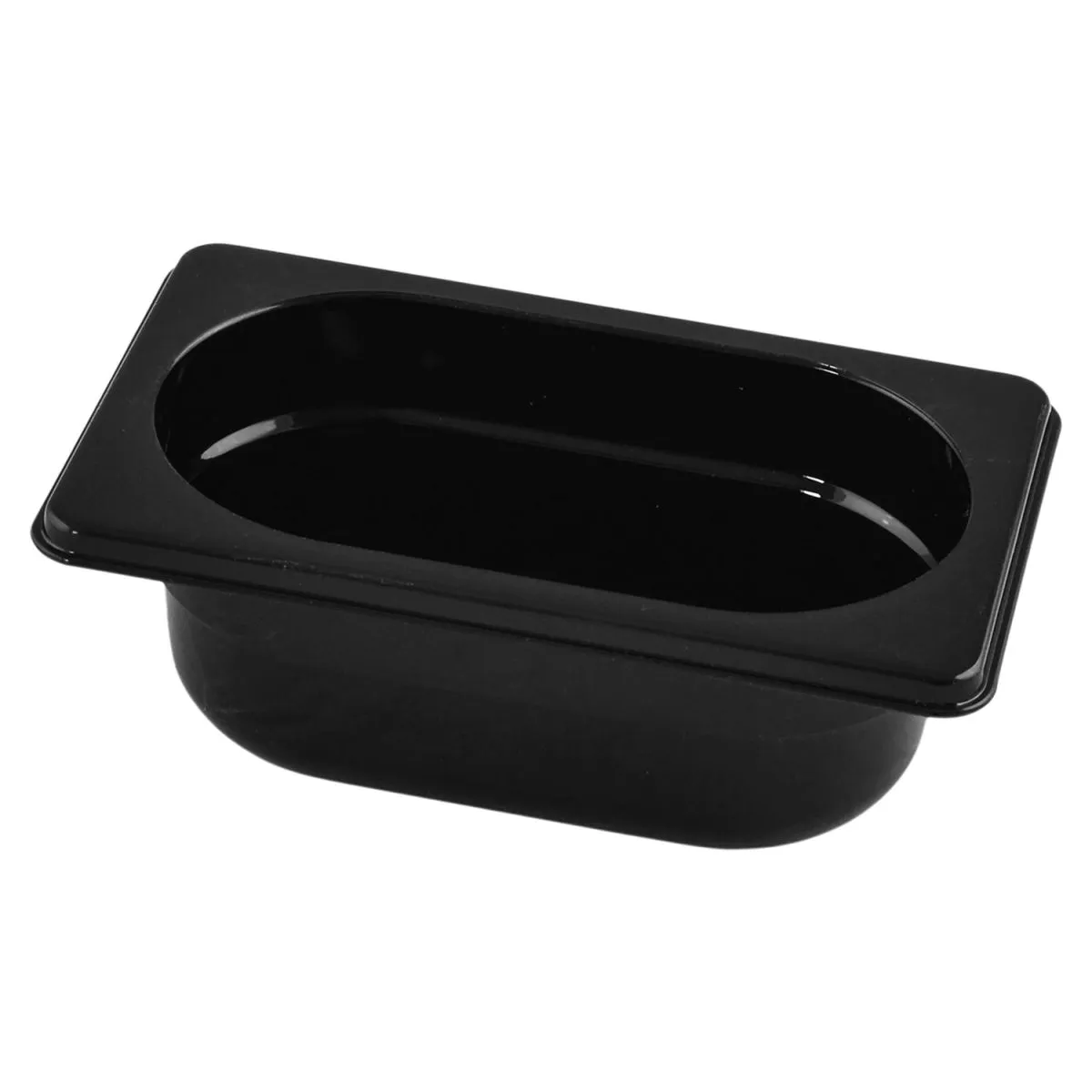 VEGA Contenitore gastronorm 1/9 Nero; GN 1/9, 0.6 l, 17.6x10.8x6.5 cm (LxLxP); nero
