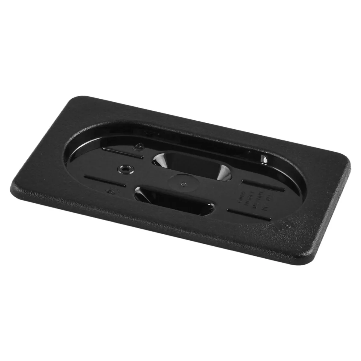 VEGA Coperchio per gastronorm 1/9 Nero; GN 1/9, 17.6x10.8 cm (LxL); nero